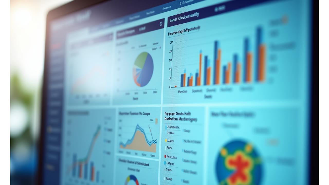 生物多様性評価ダッシュボードとグラフ