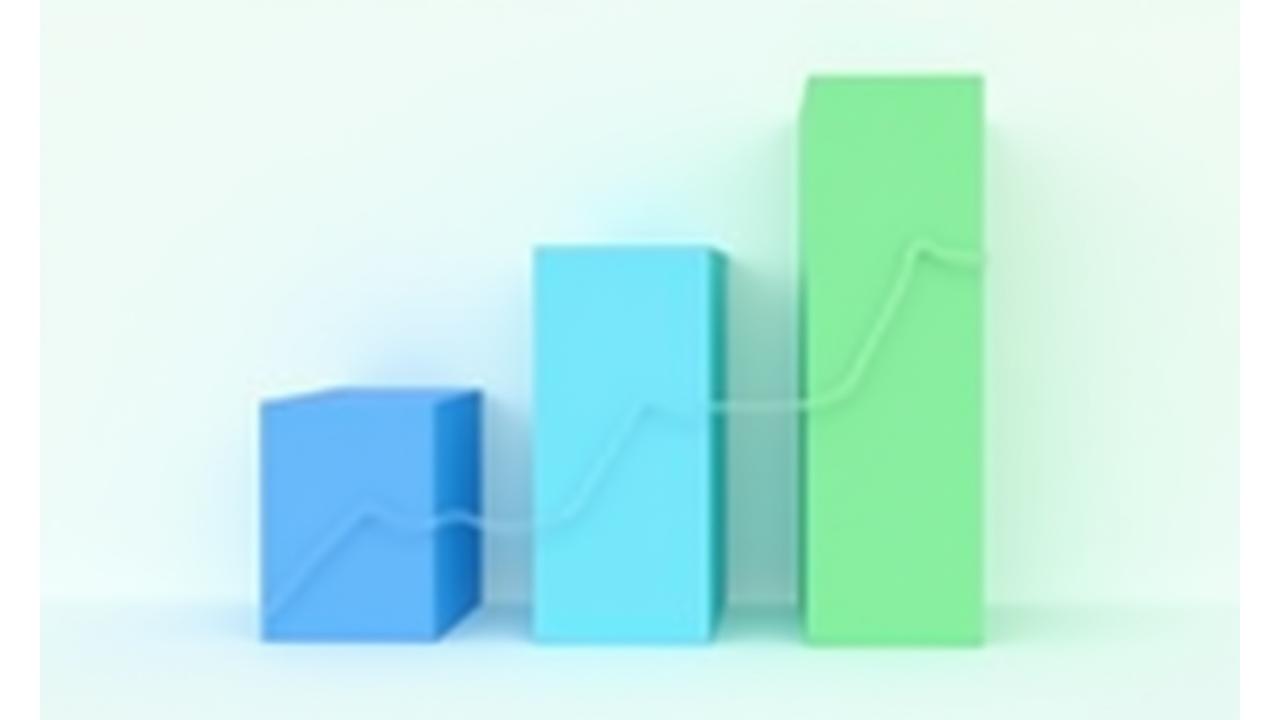 売上向上率、コスト削減率、リスク軽減効果を示す棒グラフと、市場拡大の可能性を示す拡大する世界地図のインフォグラフィック。